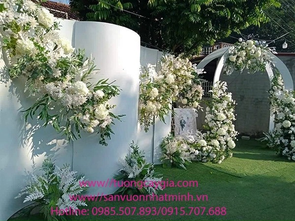 Wedding backdrop design