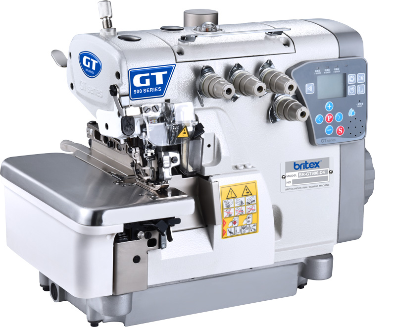 Industrial overlock machine