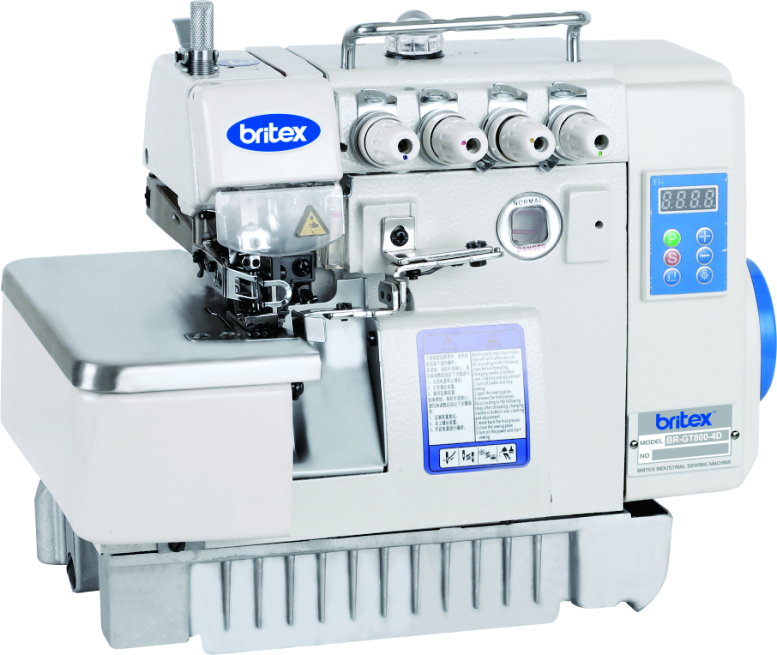 Industrial overlock machine
