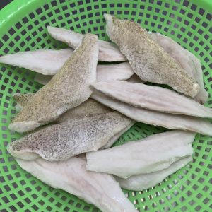 Frozen grouper whole cleaned