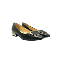 3cm square toe high heels