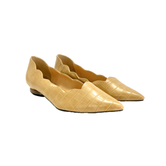 3cm crocodile-patterned high heels
