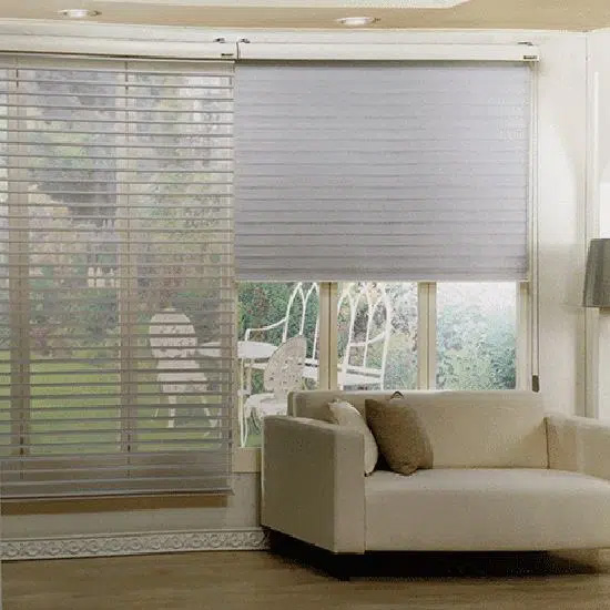 Korean Blackout 3-layer rainbow blind