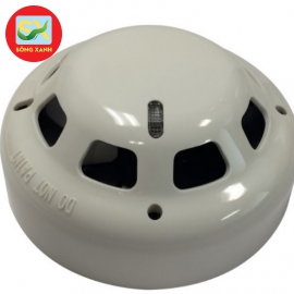 Optical smoke detector with base