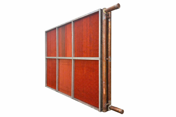 Copper tube-fin heat exchanger