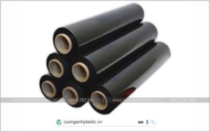 Single-layer PE film roll
