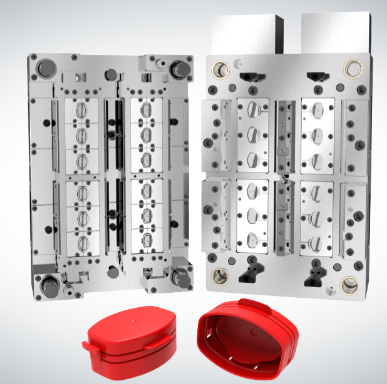 Food cap mold
