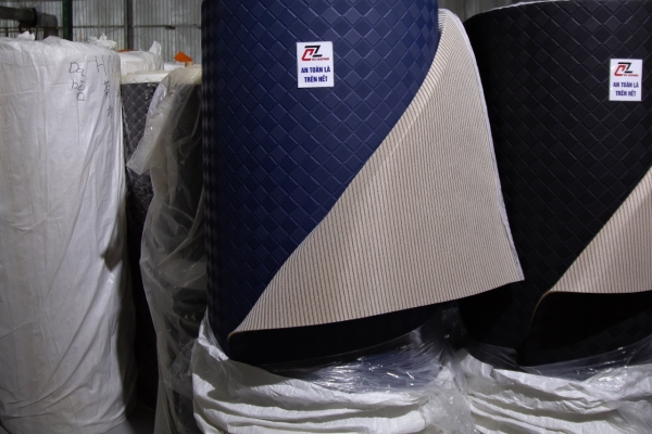 8D leather floor mat & ceiling sheet