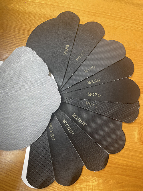 Leather fabric for motorbike seat cover