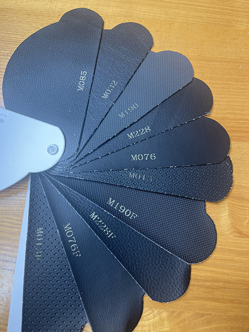 Leather fabric for motorbike seat cover