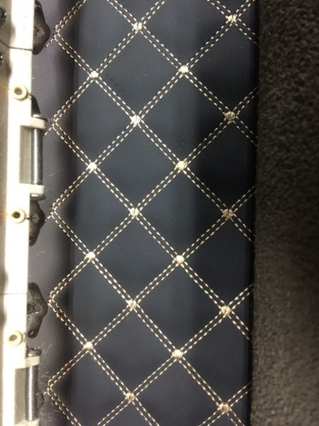 Smooth PVC leather fabric