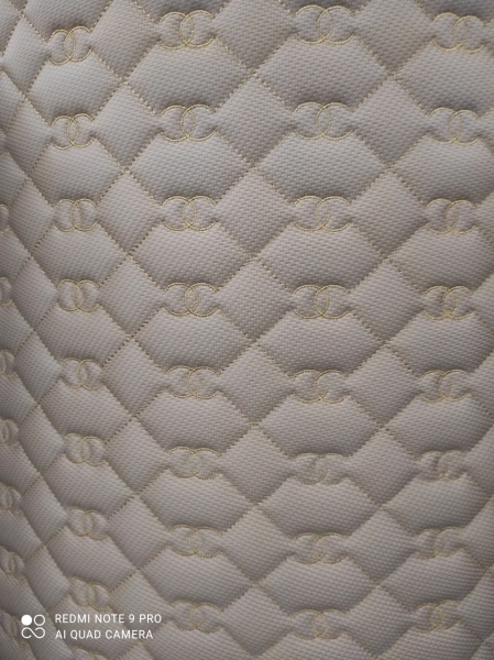 PVC carbon leather ceiling fabric