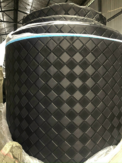 8D square floor mat