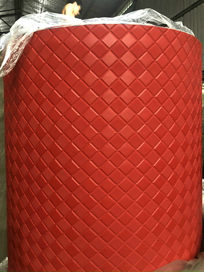 8D square floor mat