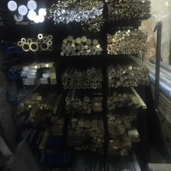 Brass pipe C3680, solid round brass bar