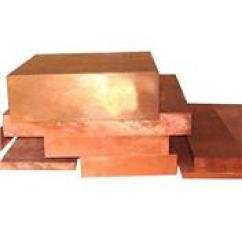Thick red copper refined sheet