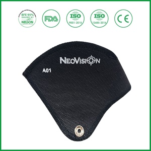Black activated cacbon mask