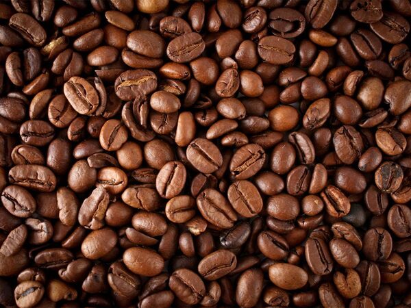 Raw coffee