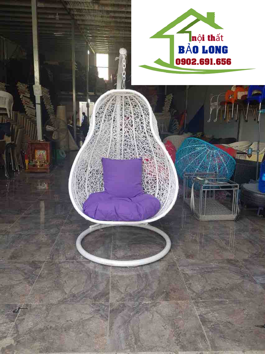 Gourd-shaped swing chairs