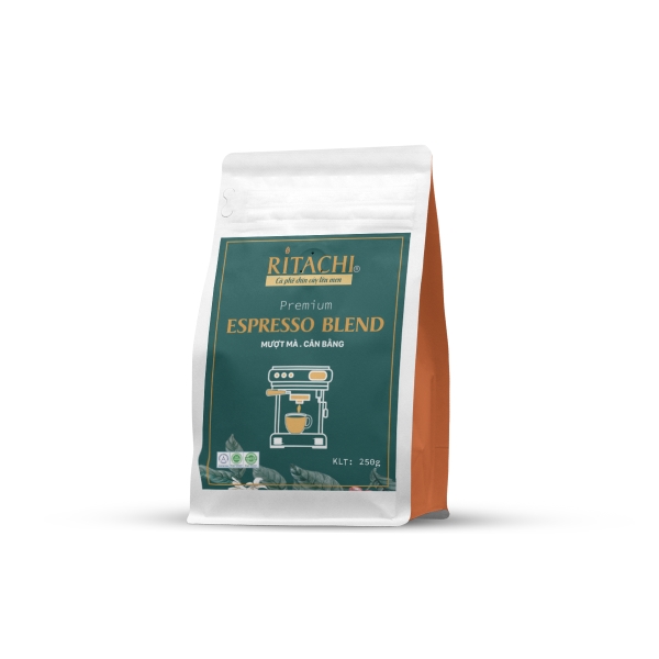 Espresso Blend coffee from coffeemaker