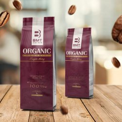 Traditional roasted BMT coffee