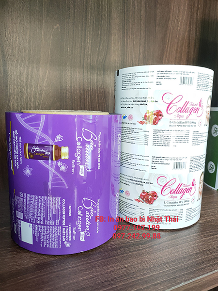 Automatic packaging machine roll aluminum composite film