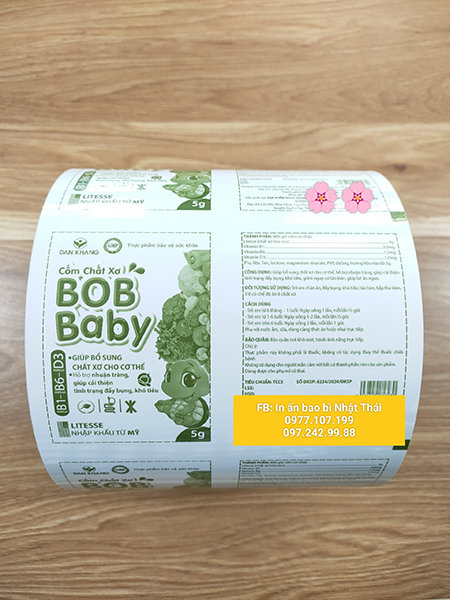 Automatic packaging machine roll aluminum composite film