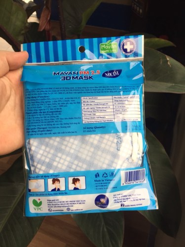 OPP face mask packaging bag