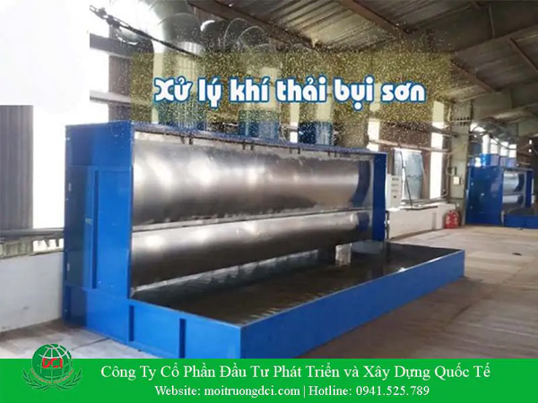 Exhaust gas treatment service