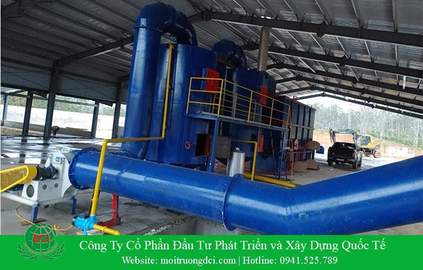 DCI industrial waste incinerator