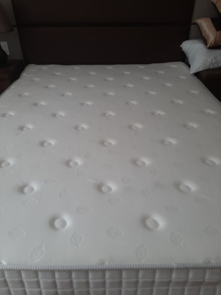 Antibacterial pressed cotton mattress