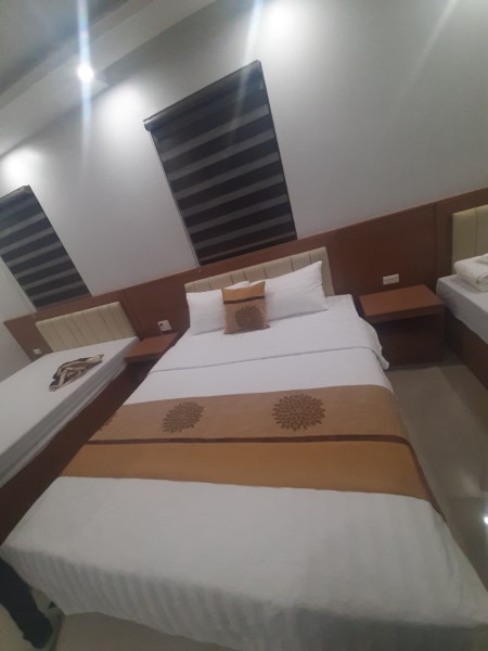 Sample hotel room