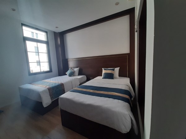 Sample hotel room