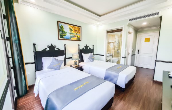 Sample hotel room