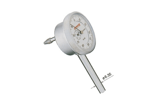 Round type dial gauge