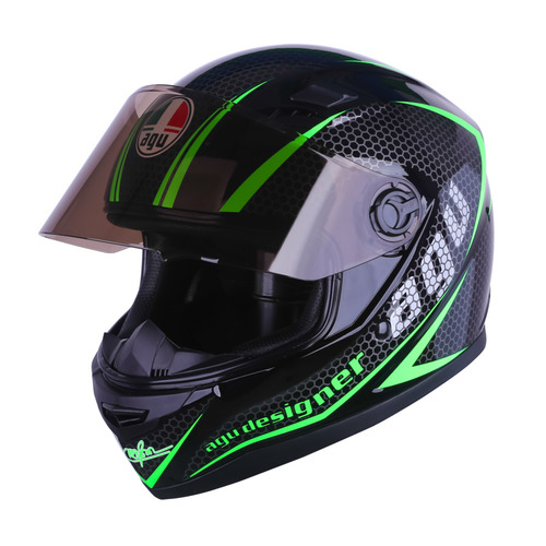 Fullface helmet - AGU A138 13 green