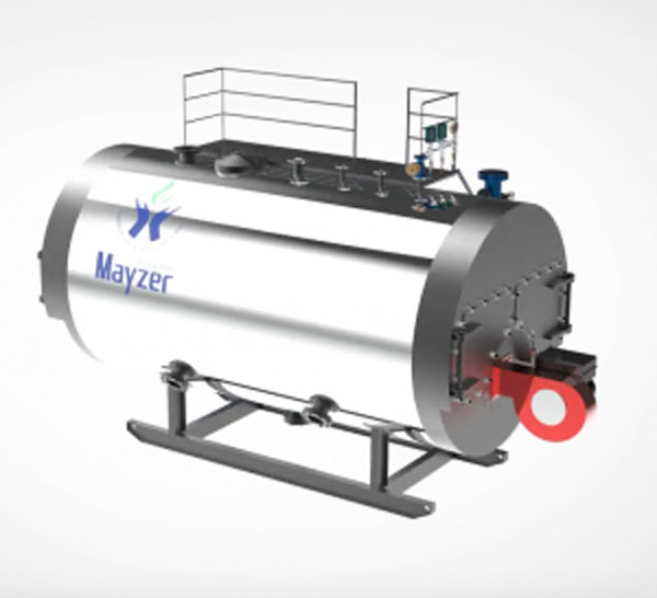 Oil-fired and gas-fired boiler