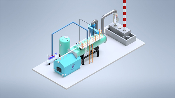 Mayzer fixed grate boiler