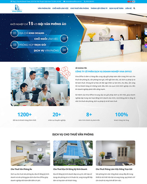 Office website design