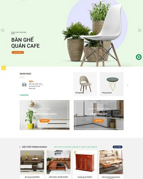 Interior website design