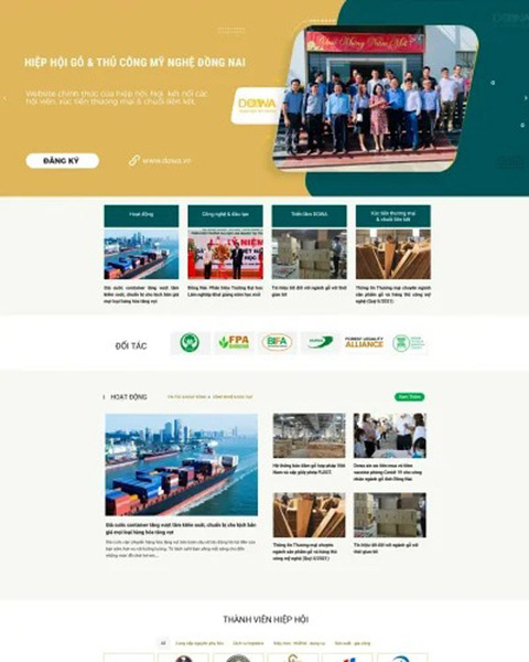 Non-profit website design
