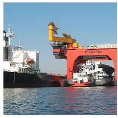 Transporting goods in transit