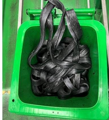 Ribbon rubber mixture