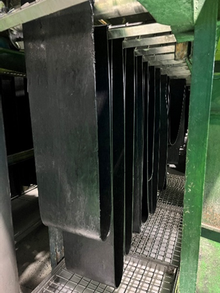 Sheet rubber mixture