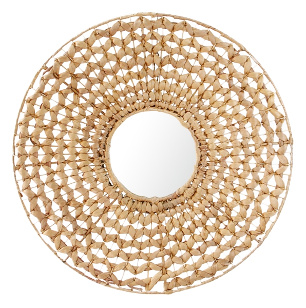 Water hyacinth mirror