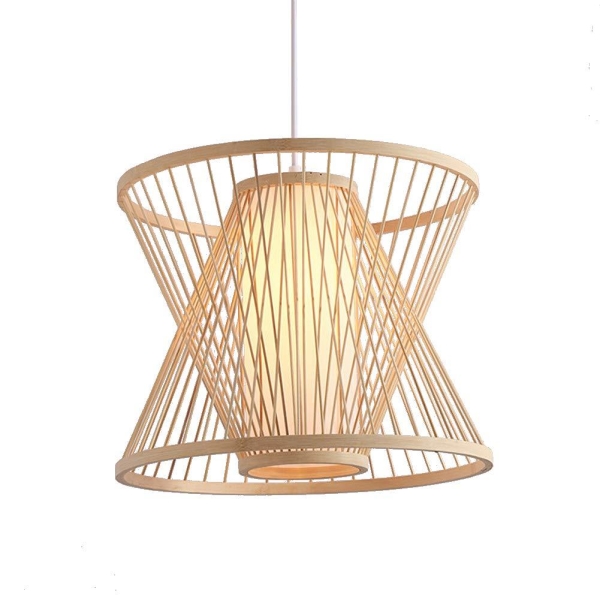 Bamboo lampshades