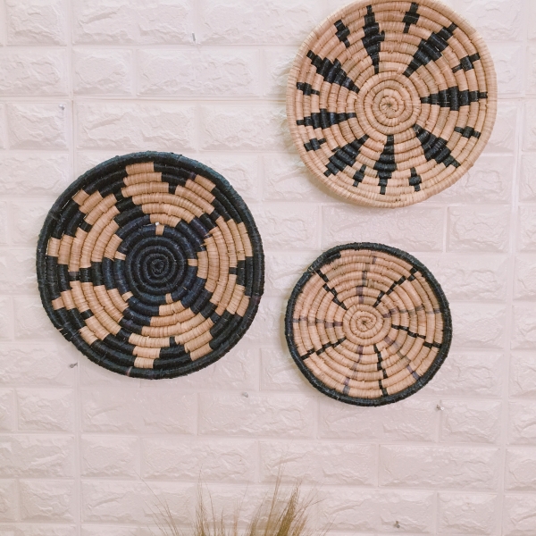 Seagrass basket decor