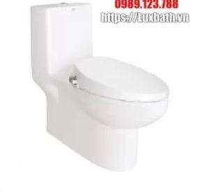One-piece toilet