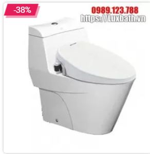 One-piece toilet