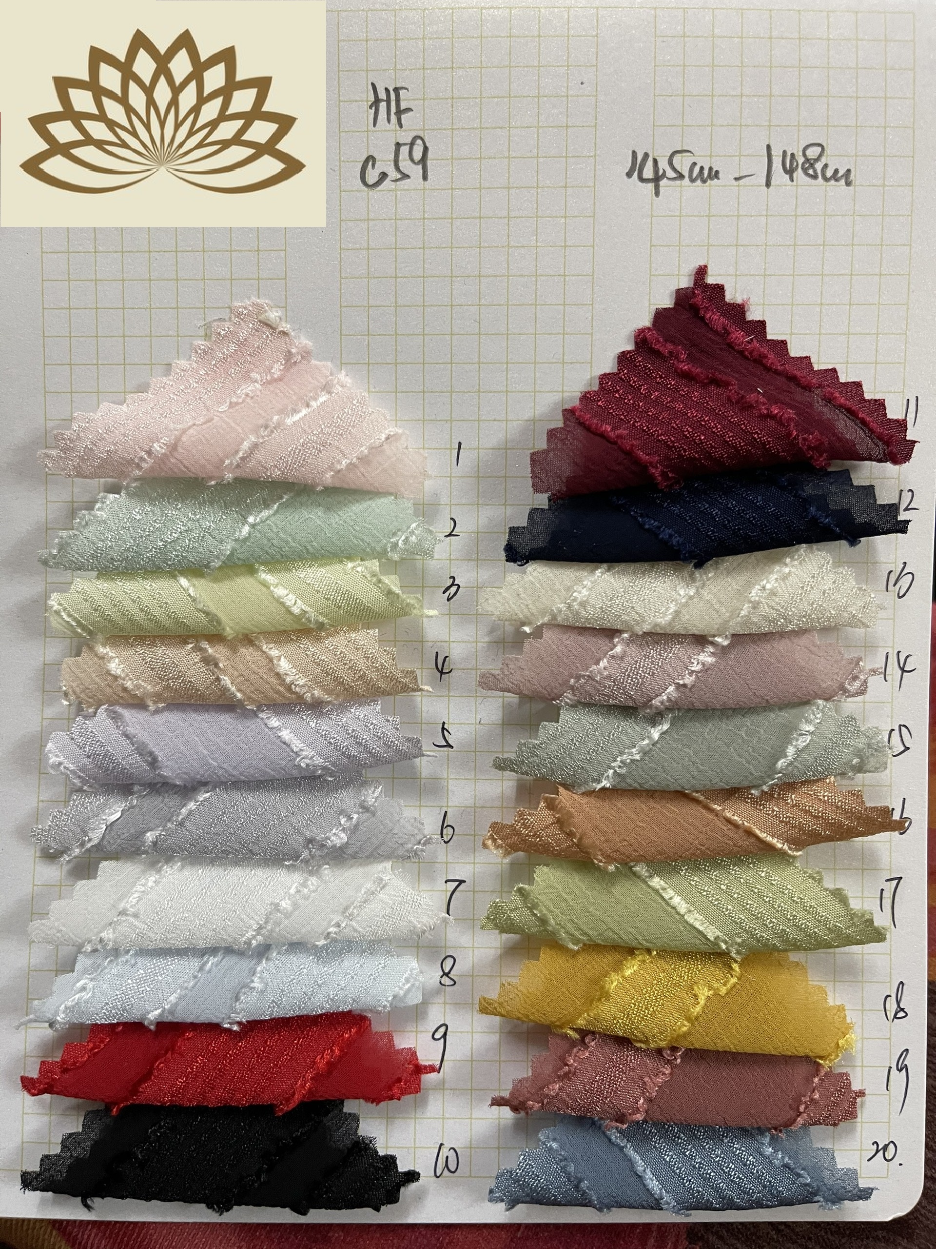 Apparel & fashion fabrics